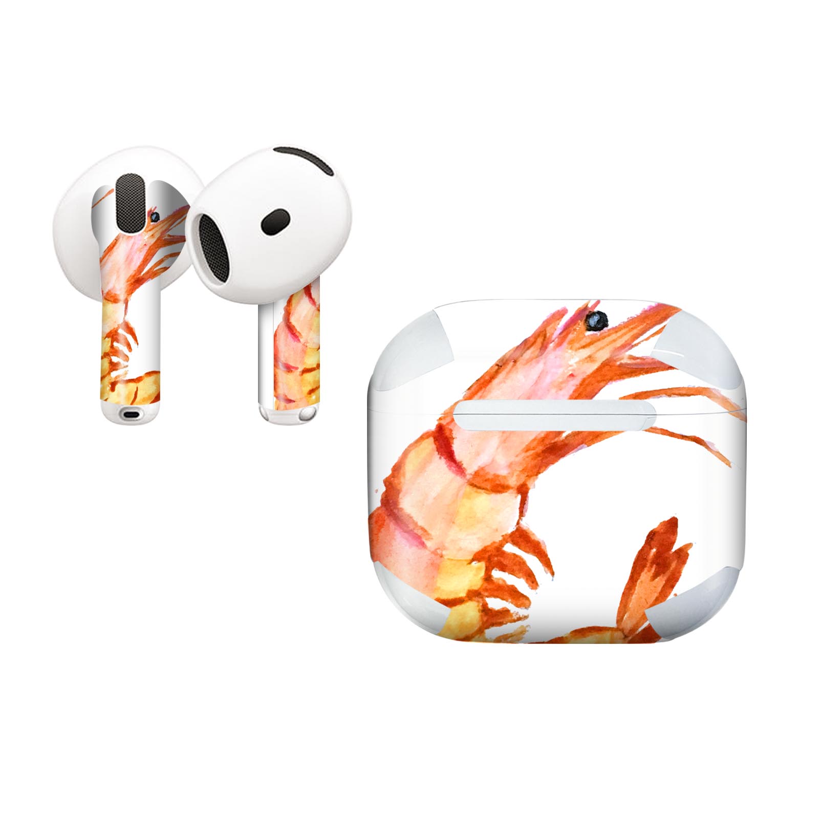 AirPods4 用 オシャレに着飾るデザインステッカー