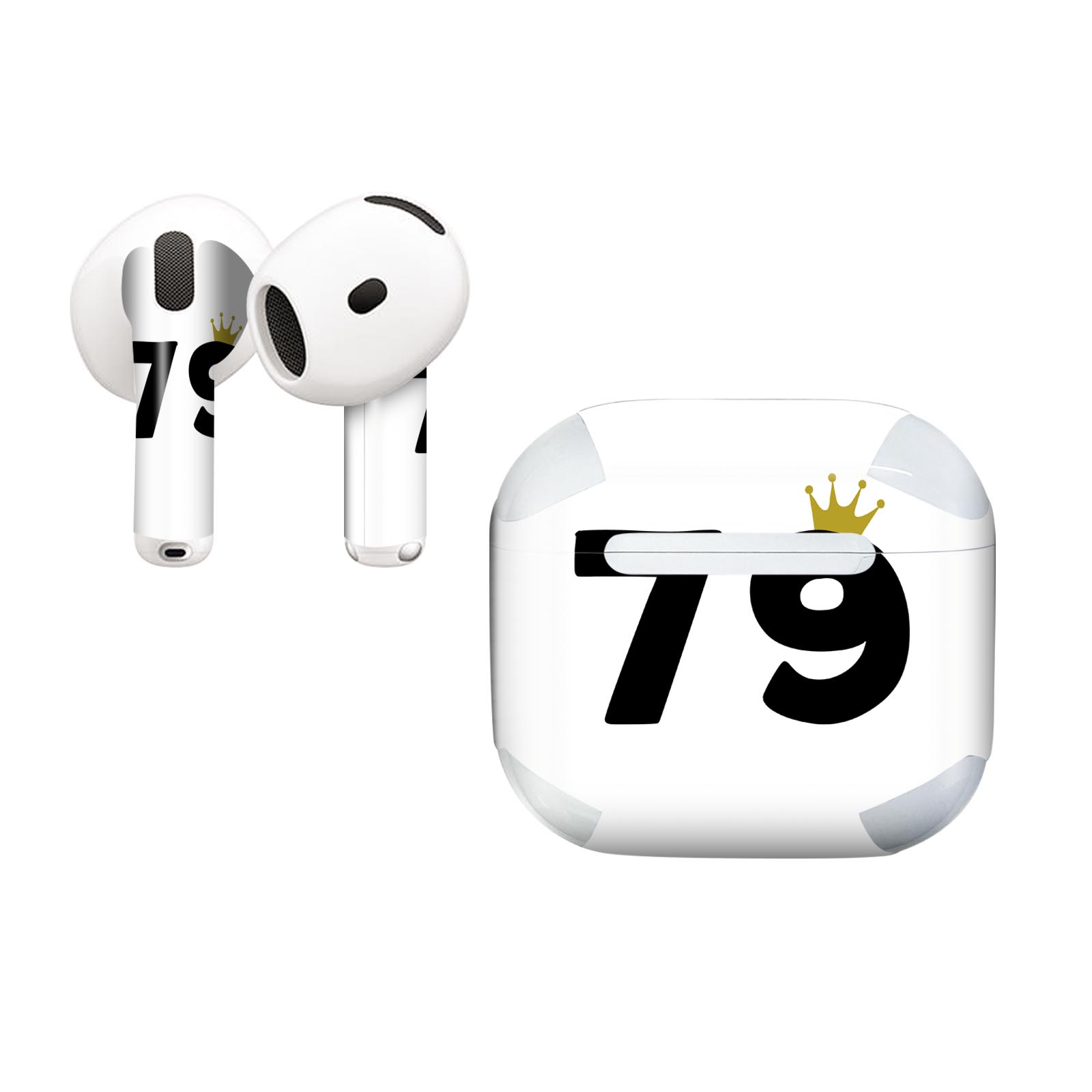 AirPods4 用 オシャレに着飾るデザインステッカー