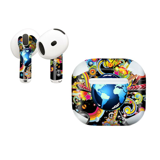 AirPods4 用 オシャレに着飾るデザインステッカー AirPods4 用 オシャレに着飾るデザインステッカー