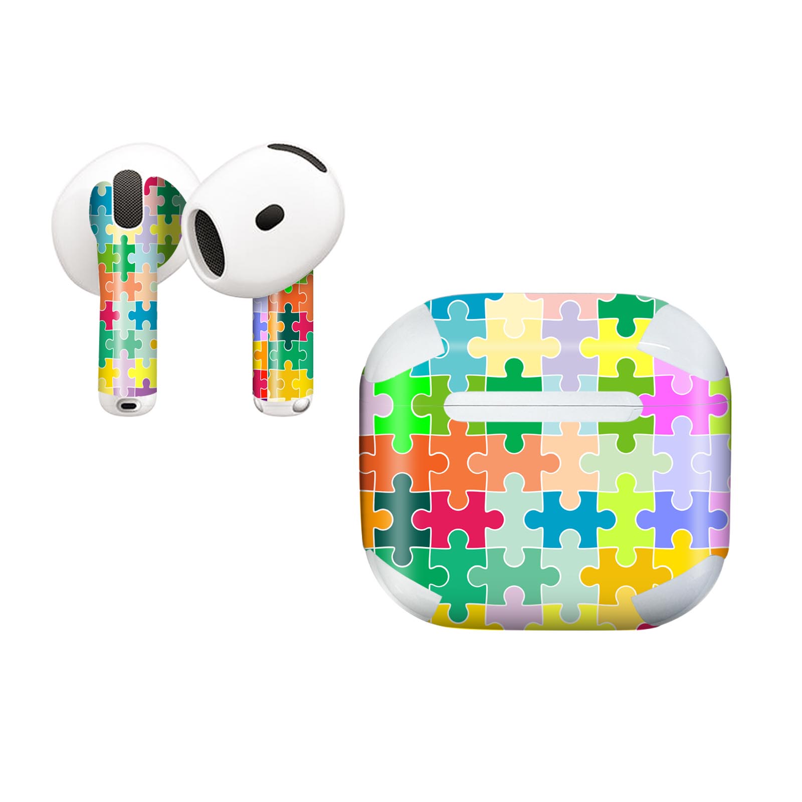 AirPods4 用 オシャレに着飾るデザインステッカー