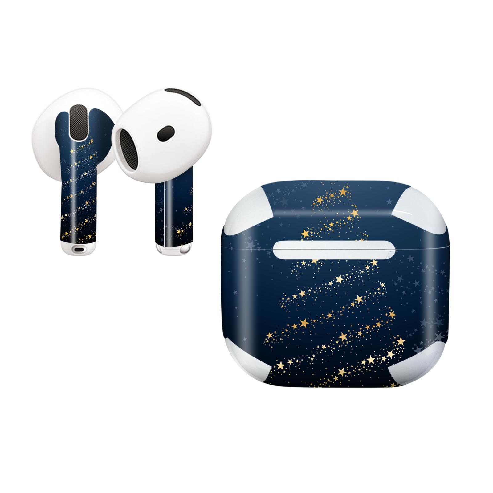 AirPods4 用 オシャレに着飾るデザインステッカー