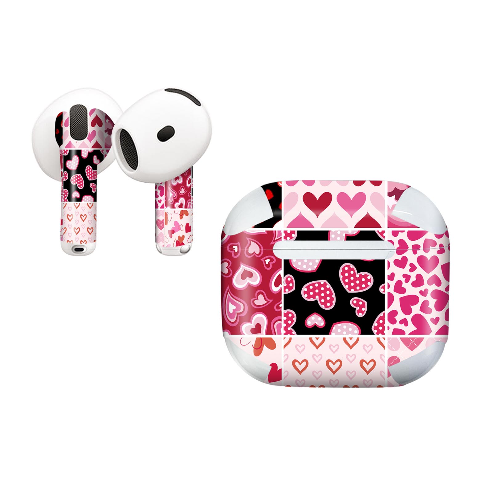 AirPods4 用 オシャレに着飾るデザインステッカー