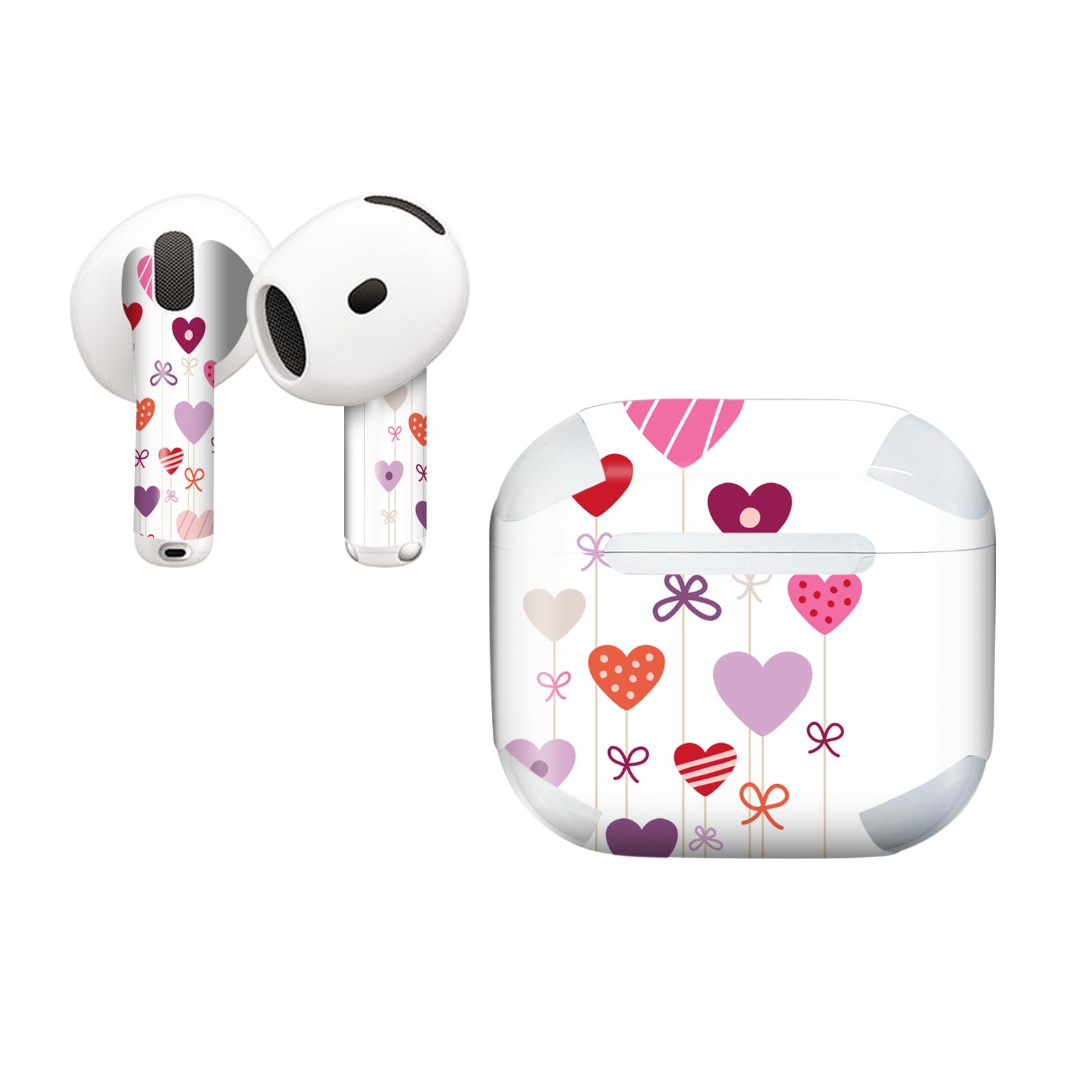 AirPods4 用 オシャレに着飾るデザインステッカー