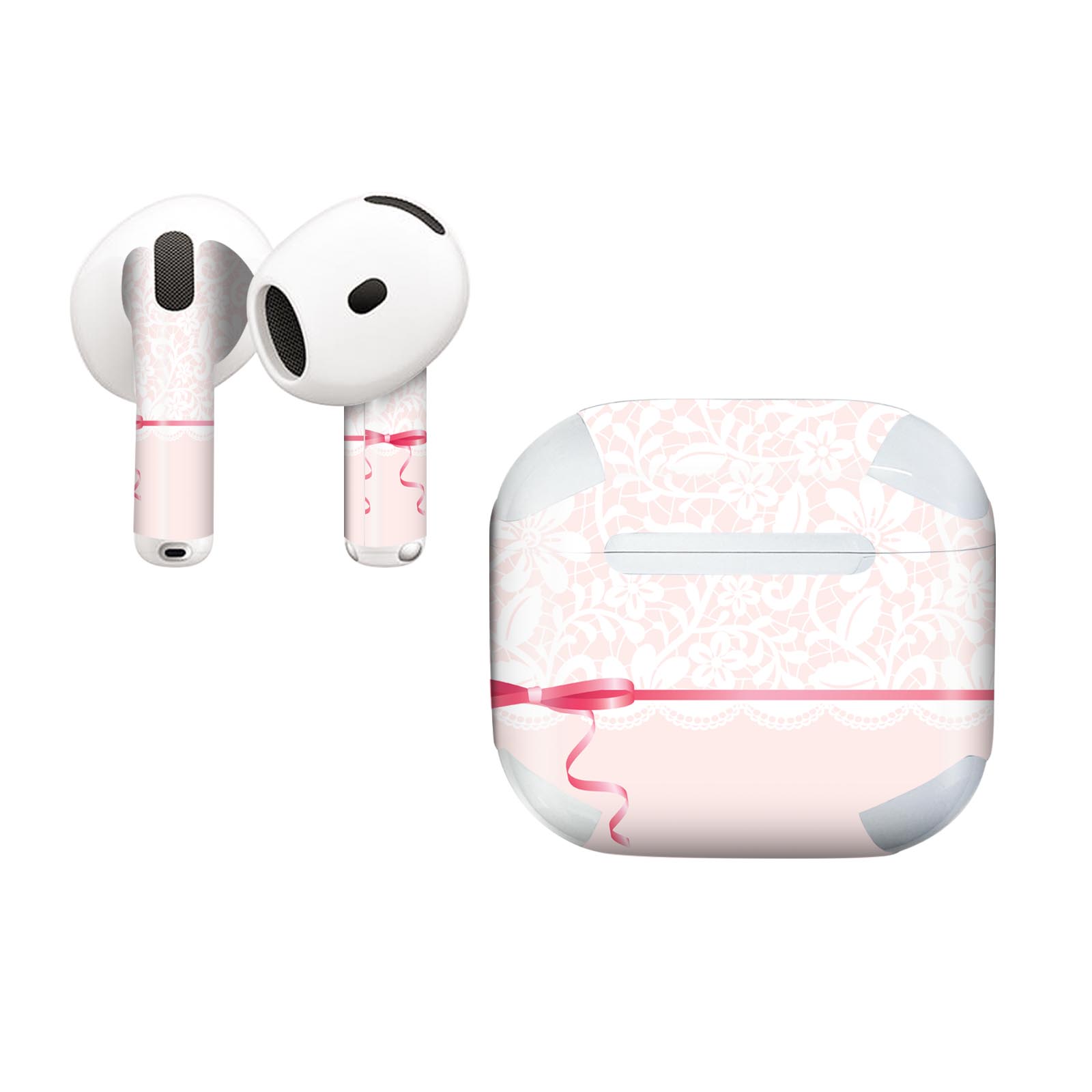 AirPods4 用 オシャレに着飾るデザインステッカー