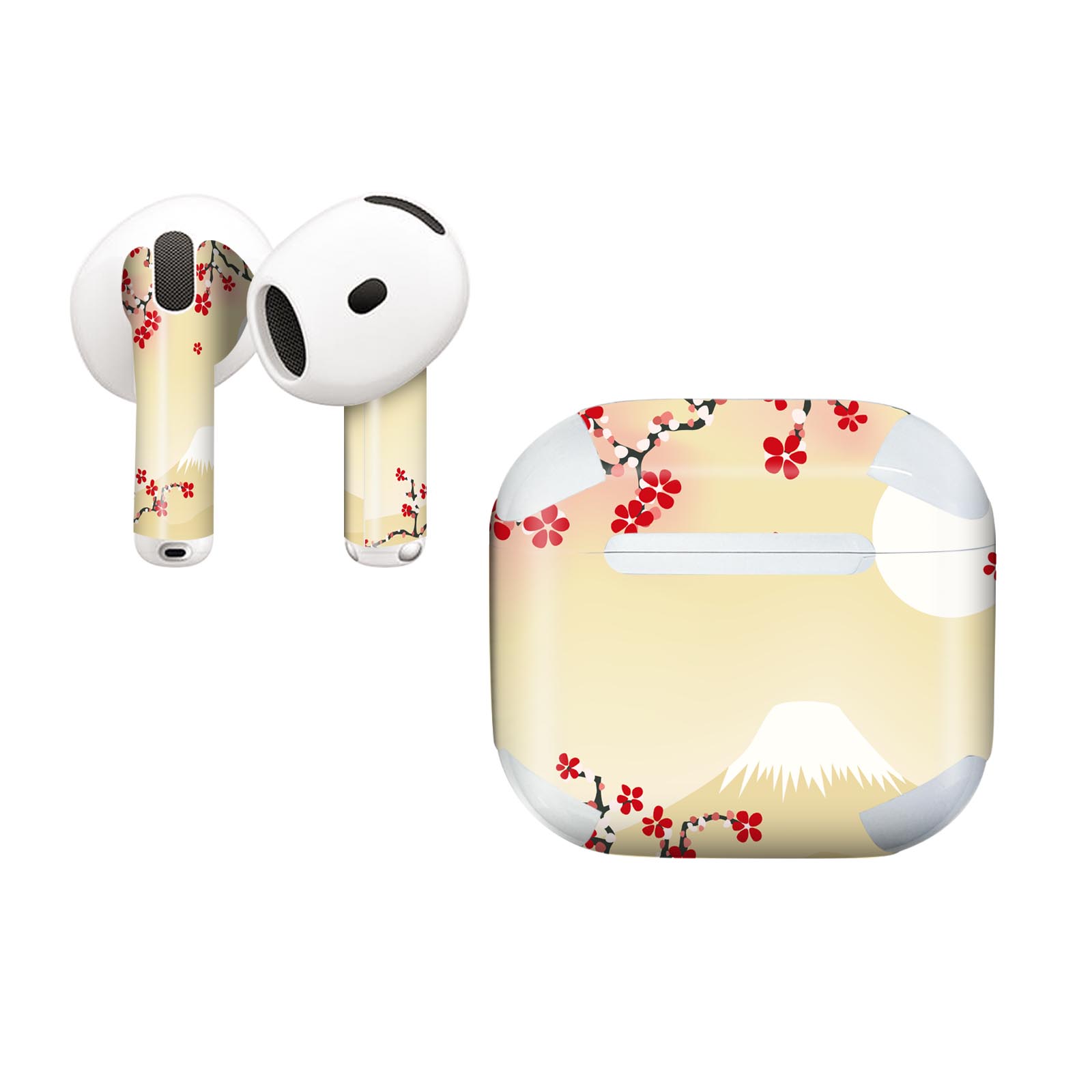AirPods4 用 オシャレに着飾るデザインステッカー