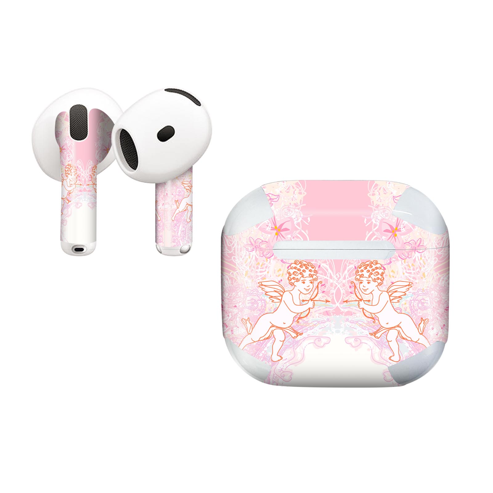 AirPods4 用 オシャレに着飾るデザインステッカー