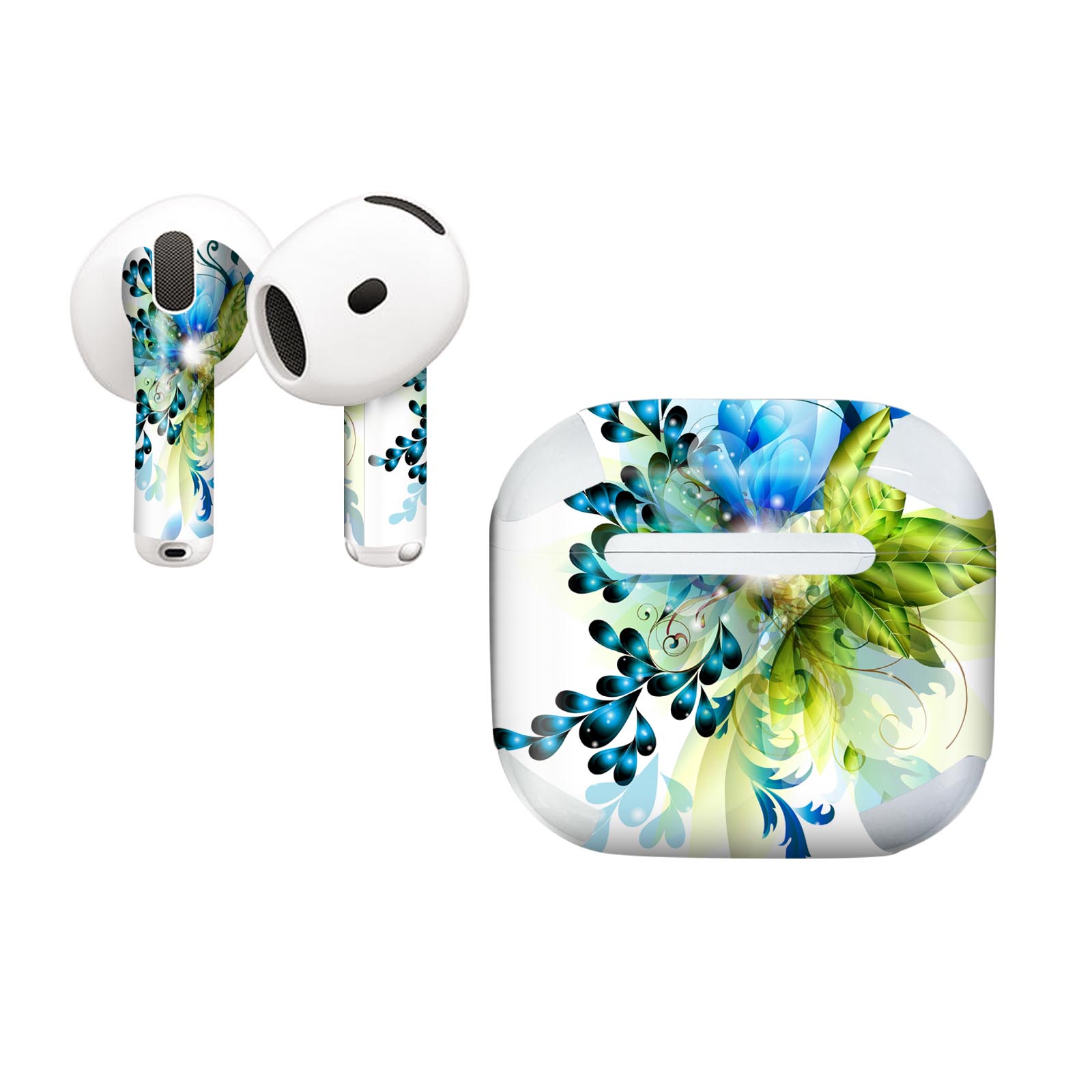 AirPods4 用 オシャレに着飾るデザインステッカー