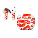 AirPods4 用 オシャレに着飾るデザインステッカー