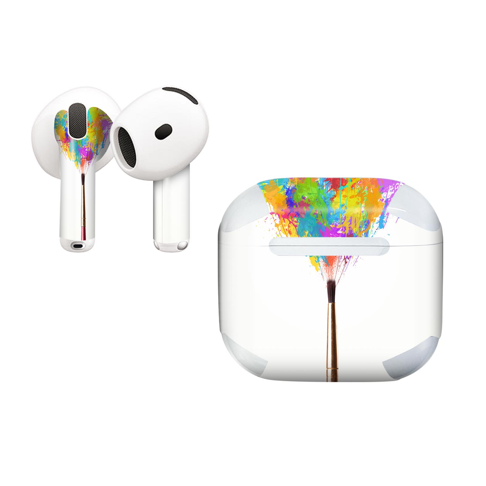 AirPods4 用 オシャレに着飾るデザインステッカー