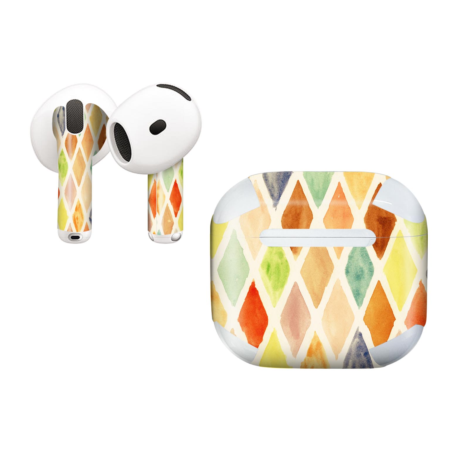 AirPods4 用 オシャレに着飾るデザインステッカー