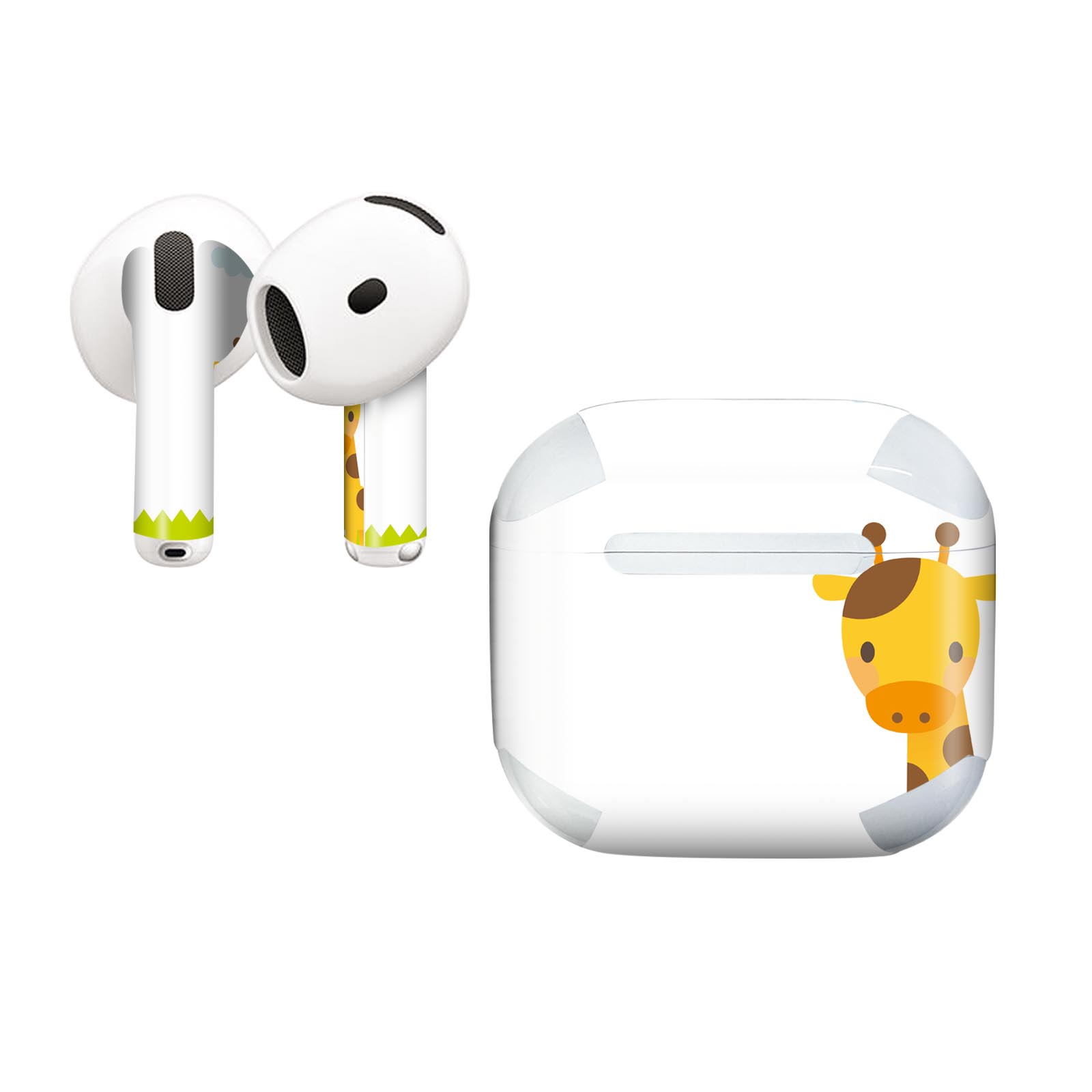 AirPods4 用 オシャレに着飾るデザインステッカー
