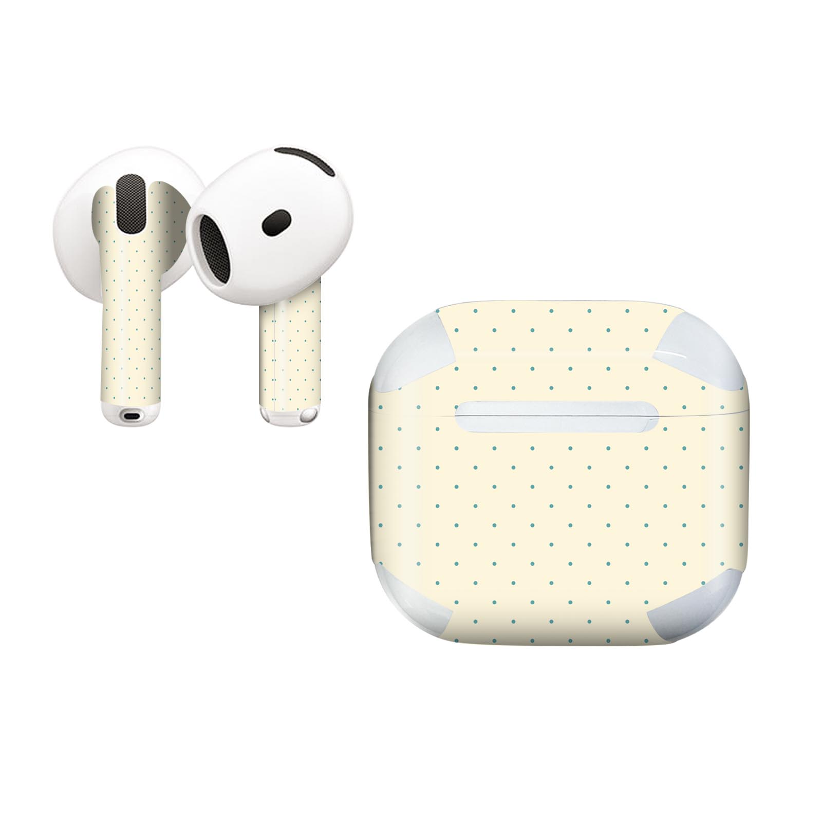 AirPods4 用 オシャレに着飾るデザインステッカー