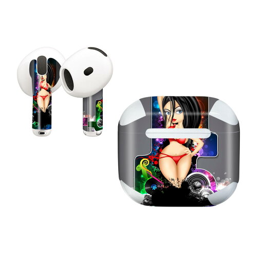 AirPods4 用 オシャレに着飾るデザインステッカー AirPods4 用 オシャレに着飾るデザインステッカー
