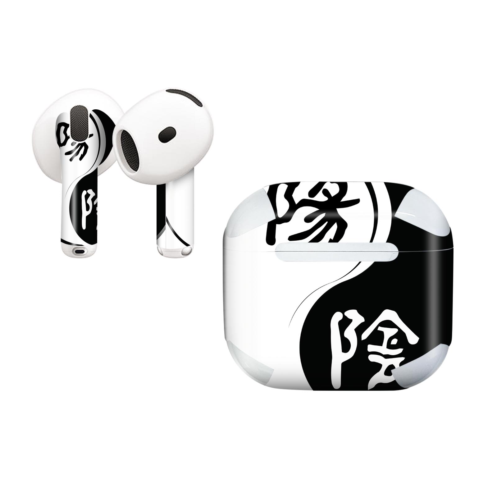AirPods4 用 オシャレに着飾るデザインステッカー