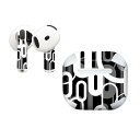 AirPods4 用 オシャレに着飾るデザインステッカー(2)
