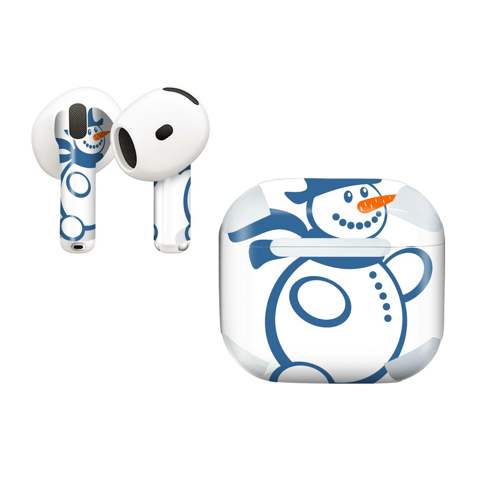 AirPods4 用 オシャレに着飾るデザインステッカー