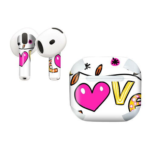 AirPods4 用 オシャレに着飾るデザインステッカー AirPods4 用 オシャレに着飾るデザインステッカー