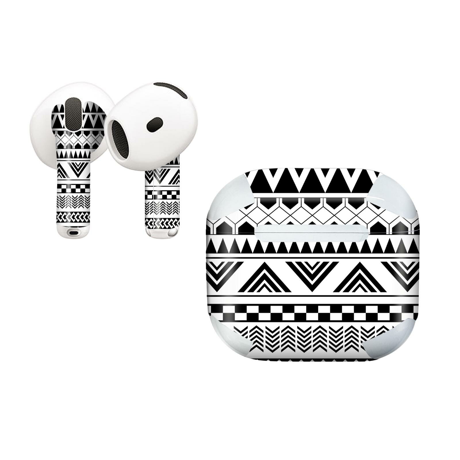 AirPods4 用 オシャレに着飾るデザインステッカー