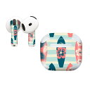 AirPods4 用 オシャレに着飾るデザインステッカー(2)
