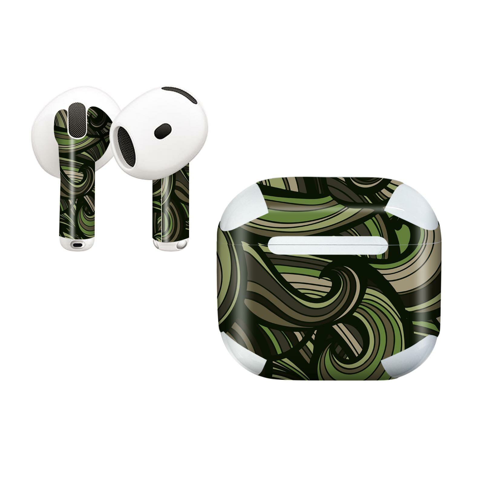 AirPods4 用 オシャレに着飾るデザインステッカー