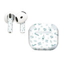 AirPods4 用 オシャレに着飾るデザインステッカー
