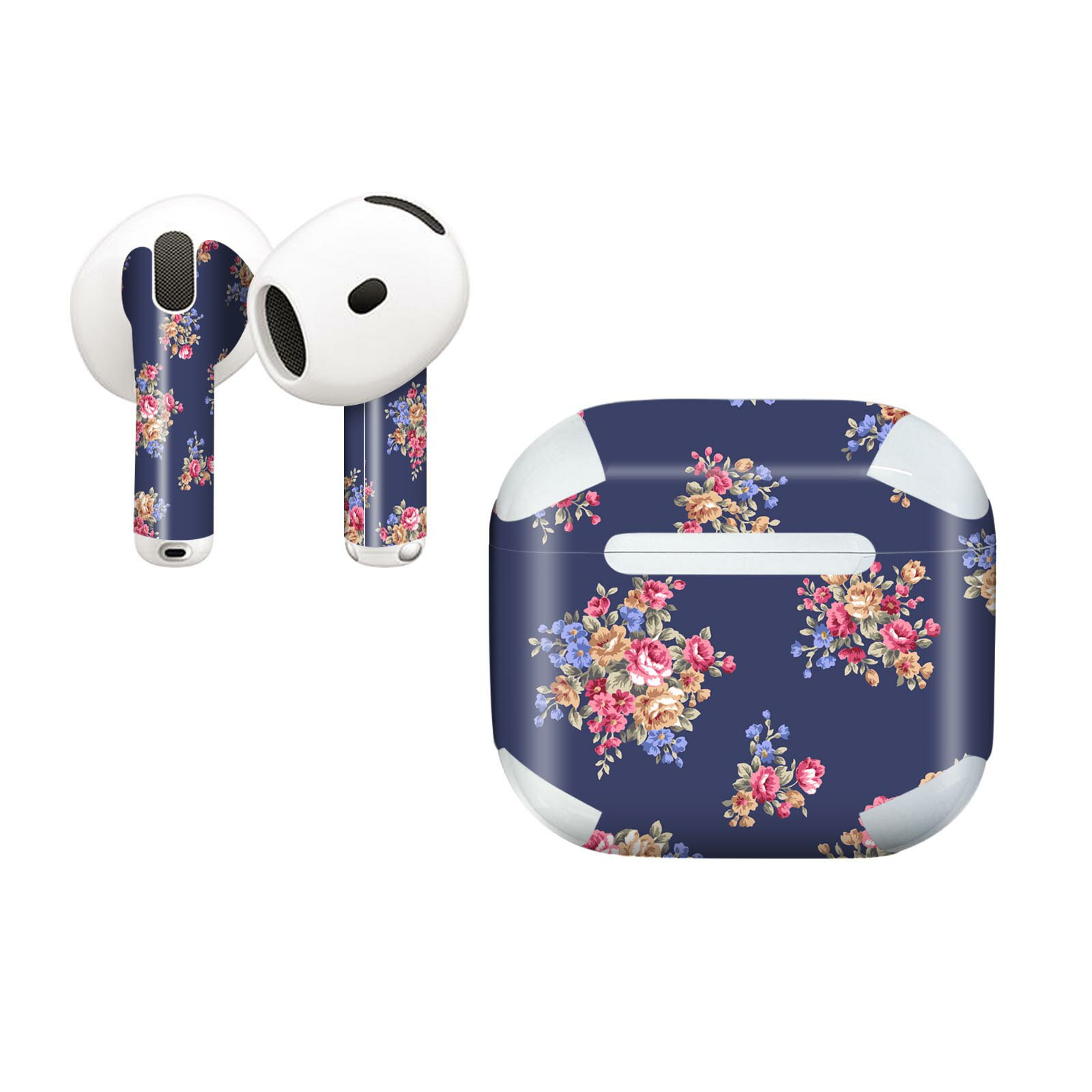 AirPods4 用 オシャレに着飾るデザインステッカー