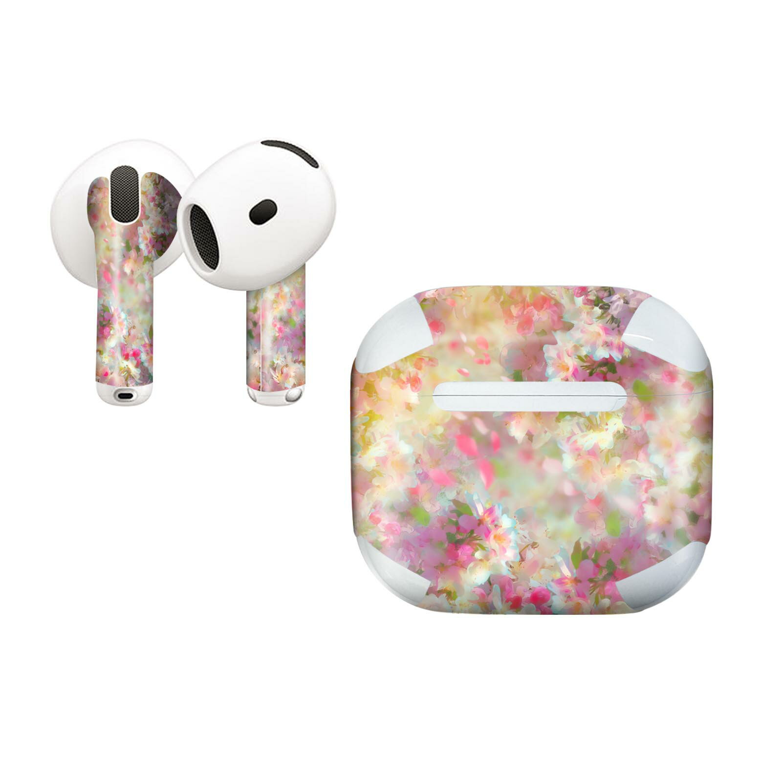 AirPods4 用 オシャレに着飾るデザインステッカー