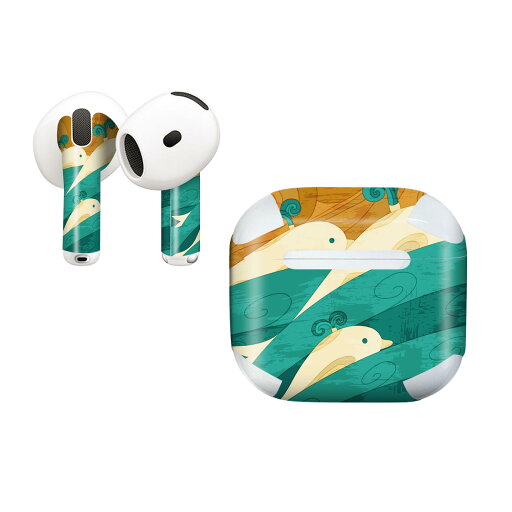AirPods4 用 オシャレに着飾るデザインステッカー AirPods4 用 オシャレに着飾るデザインステッカー