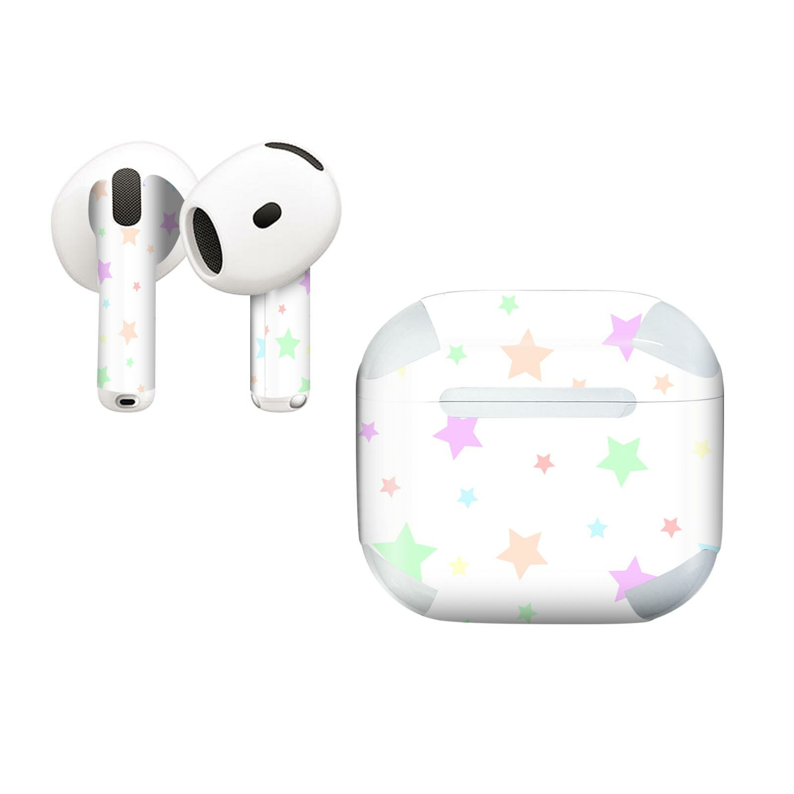 AirPods4 用 オシャレに着飾るデザインステッカー
