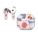 AirPods4 用 オシャレに着飾るデザインステッカー