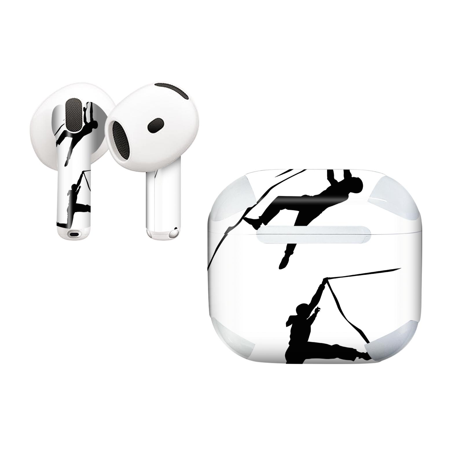 AirPods4 用 オシャレに着飾るデザインステッカー