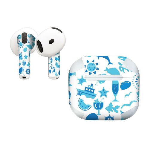 AirPods4 用 オシャレに着飾るデザインステッカー AirPods4 用 オシャレに着飾るデザインステッカー