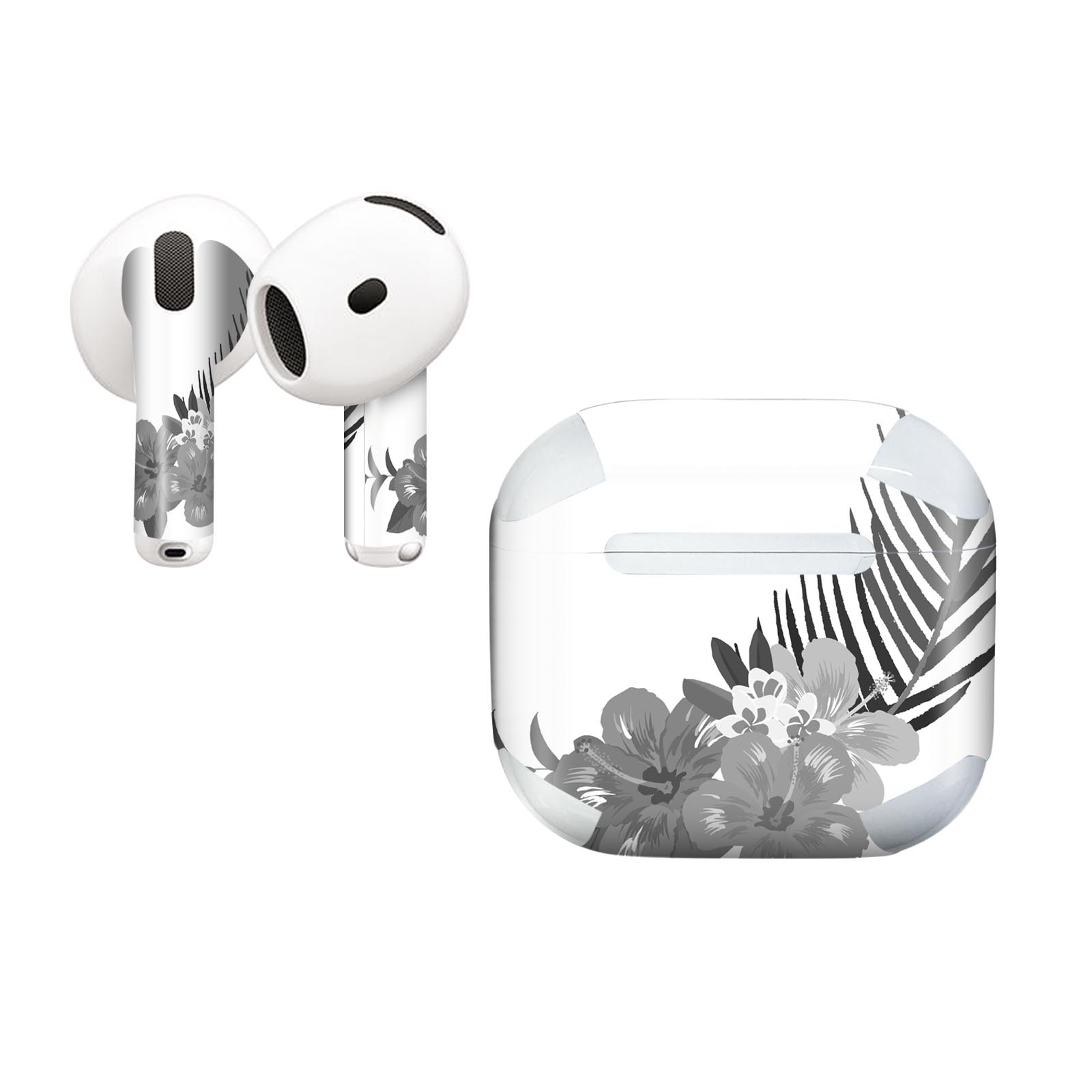 AirPods4 用 オシャレに着飾るデザインステッカー