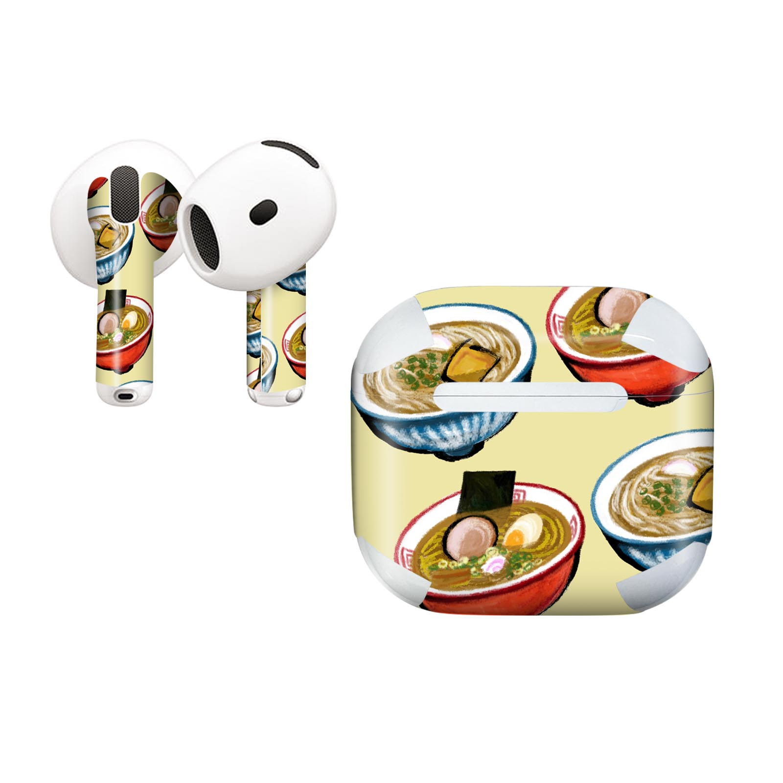 AirPods4 用 オシャレに着飾るデザインステッカー