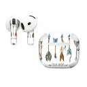 AirPods4 用 オシャレに着飾るデザインステッカー(2)