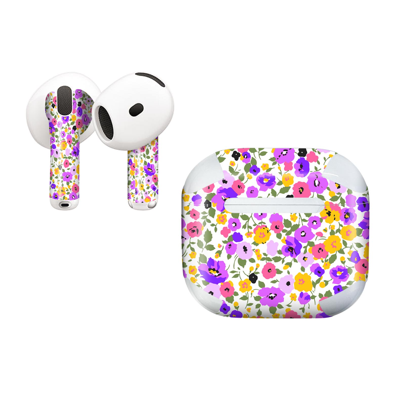 AirPods4 用 オシャレに着飾るデザインステッカー