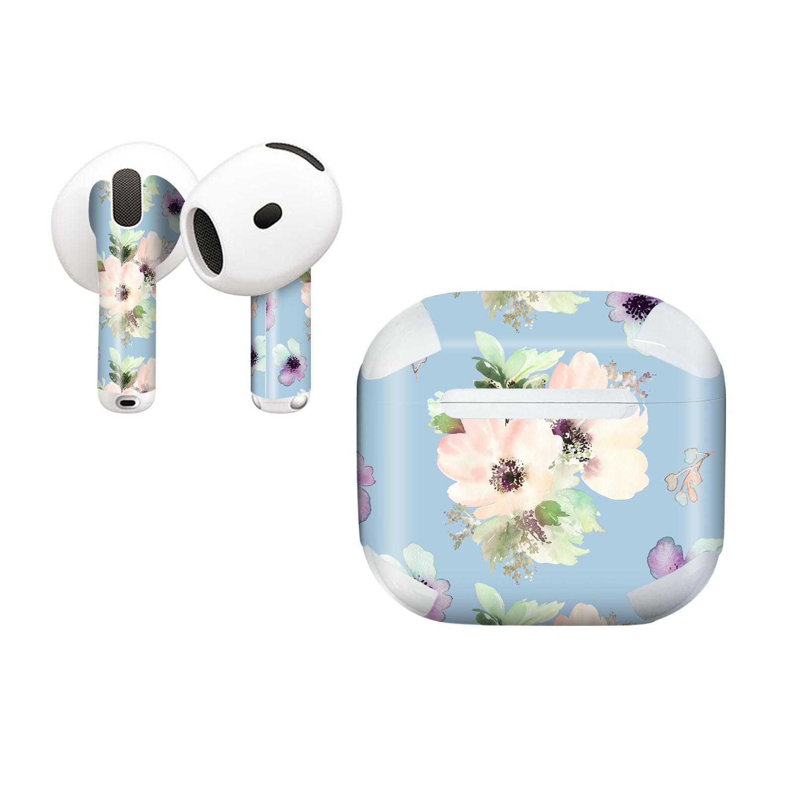 AirPods4 用 オシャレに着飾るデザインステッカー