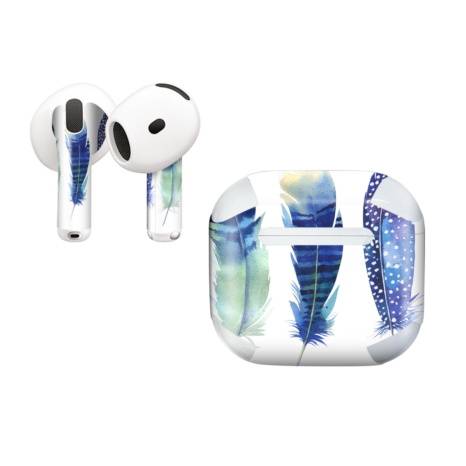 AirPods4 用 オシャレに着飾るデザインステッカー