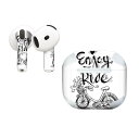 AirPods4 用 オシャレに着飾るデザインステッカー