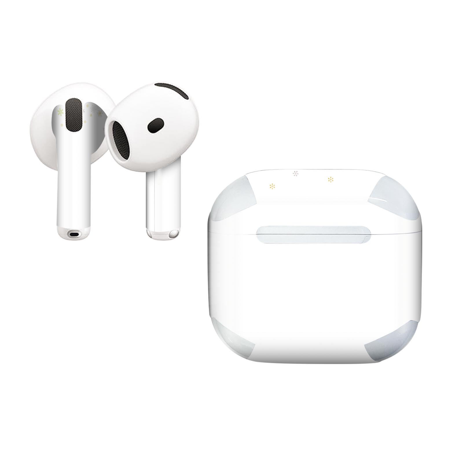 AirPods4 用 オシャレに着飾るデザインステッカー