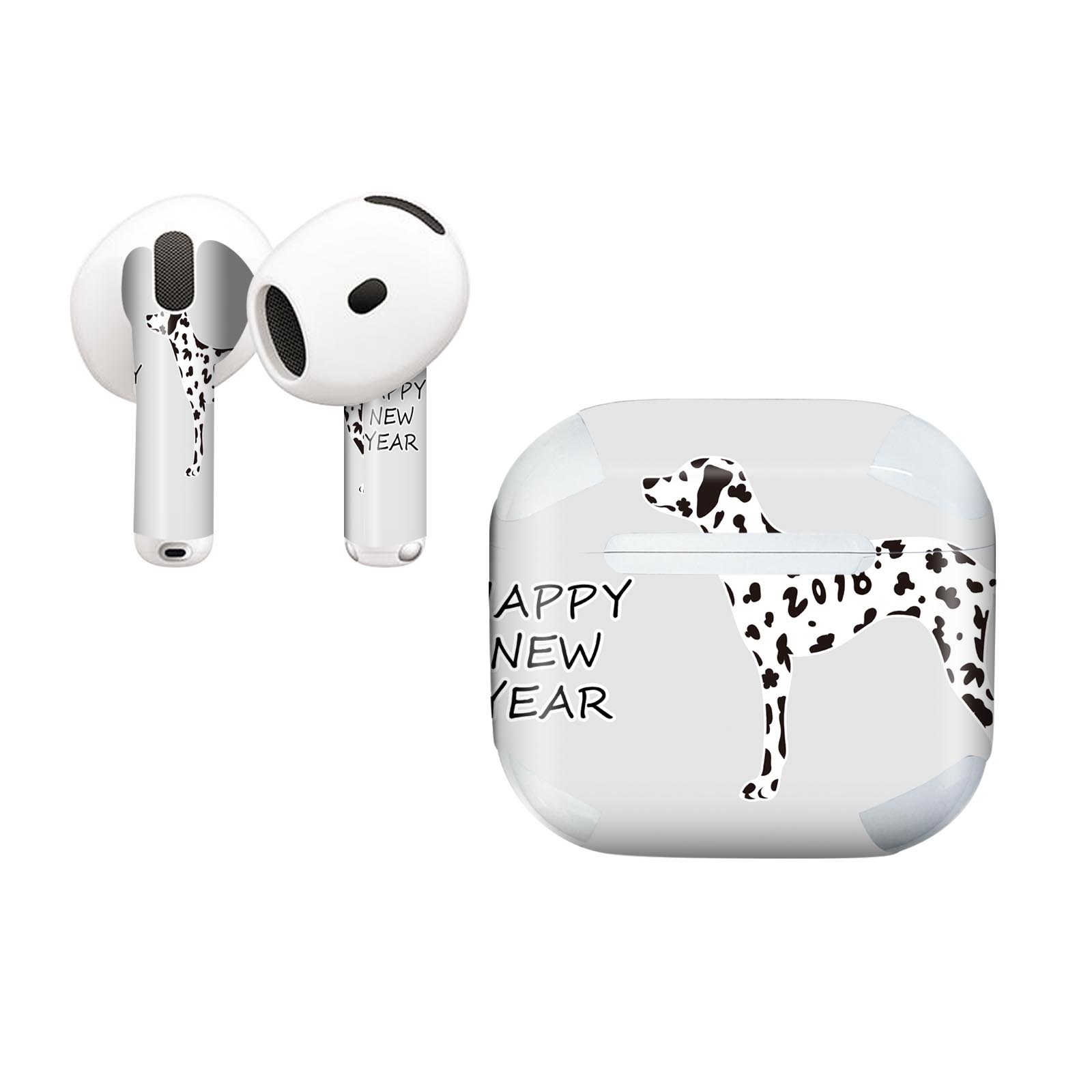 AirPods4 用 オシャレに着飾るデザインステッカー