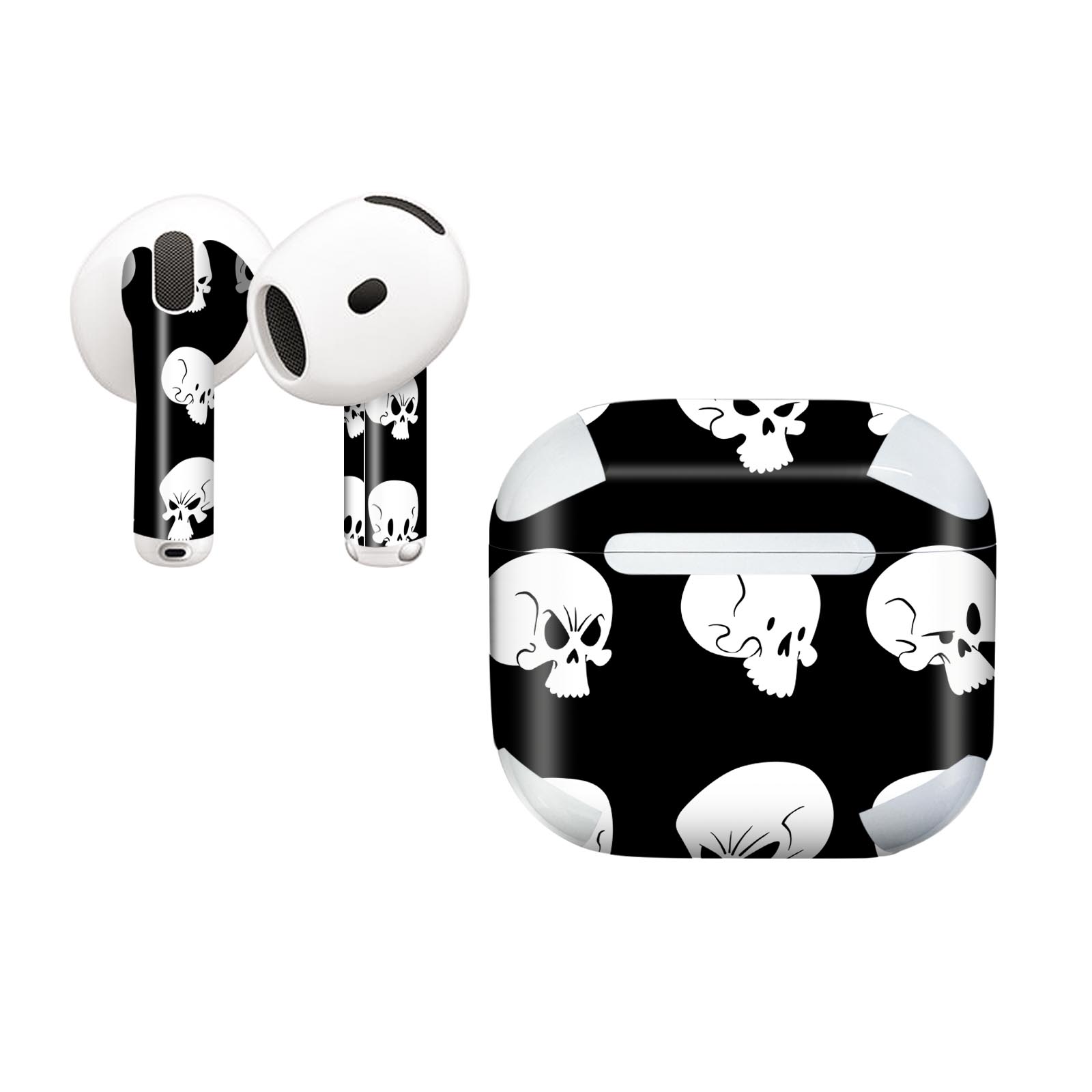AirPods4 用 オシャレに着飾るデザインステッカー