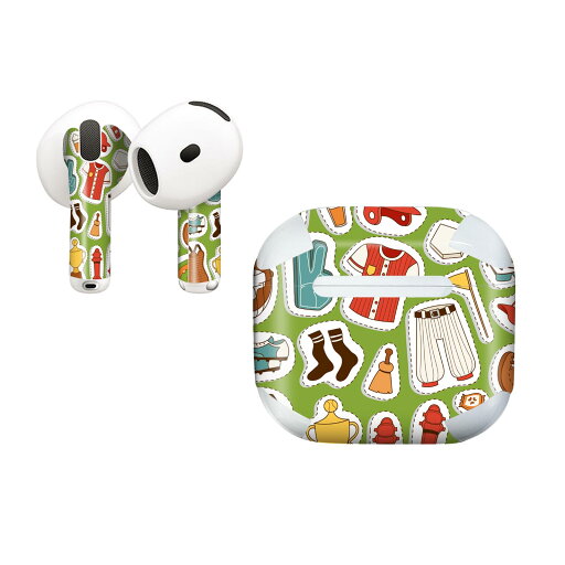 AirPods4 用 オシャレに着飾るデザインステッカー AirPods4 用 オシャレに着飾るデザインステッカー