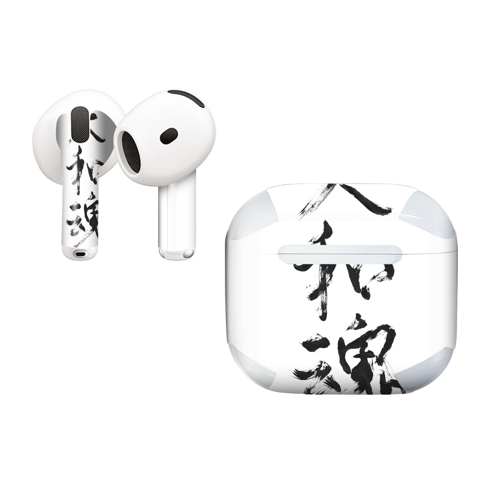 AirPods4 用 オシャレに着飾るデザインステッカー