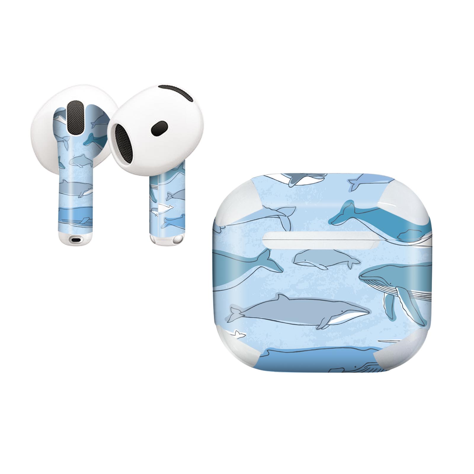AirPods4 用 オシャレに着飾るデザインステッカー