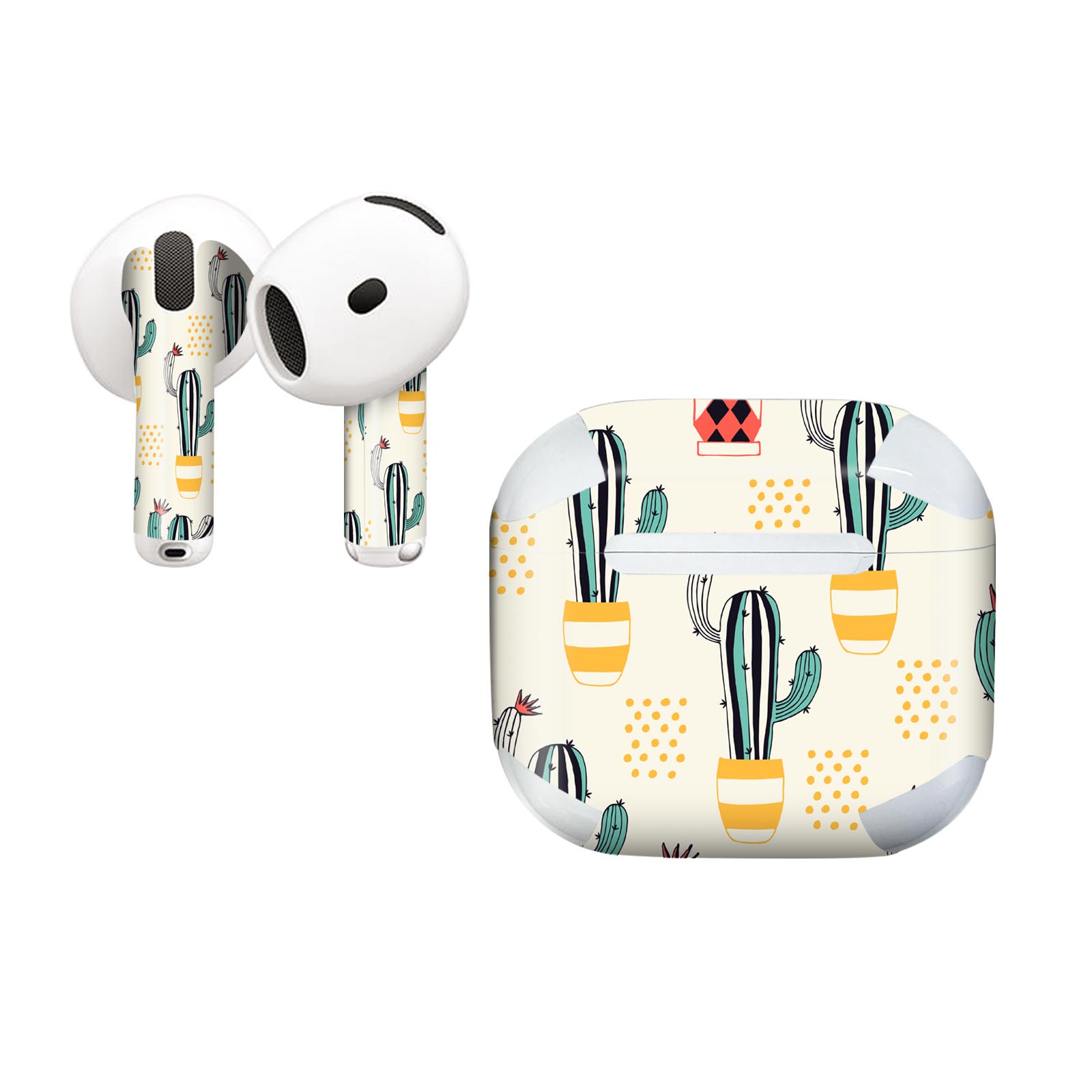 AirPods4 用 オシャレに着飾るデザインステッカー