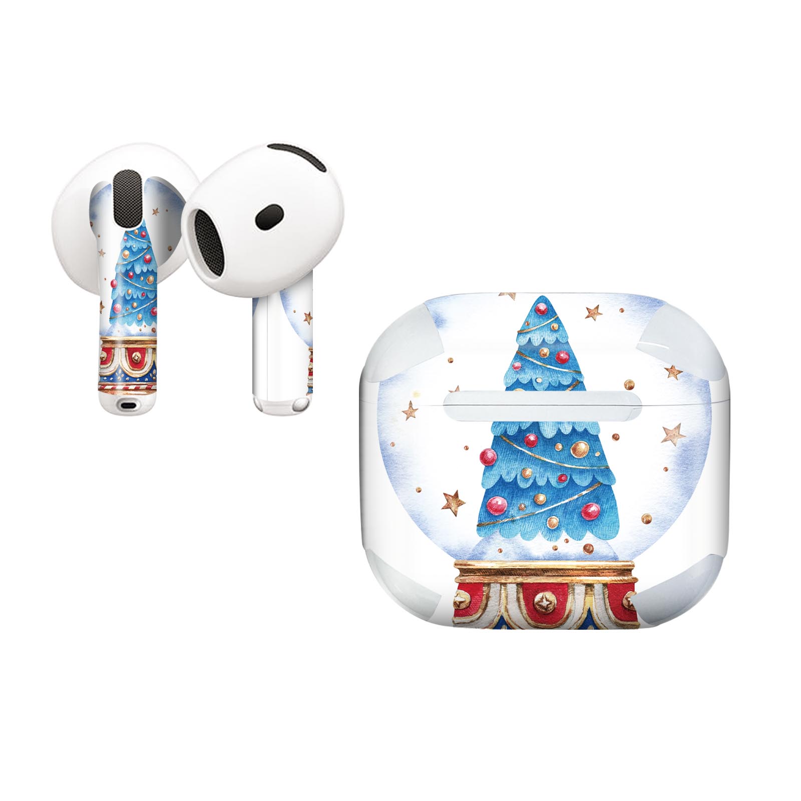 AirPods4 用 オシャレに着飾るデザインステッカー