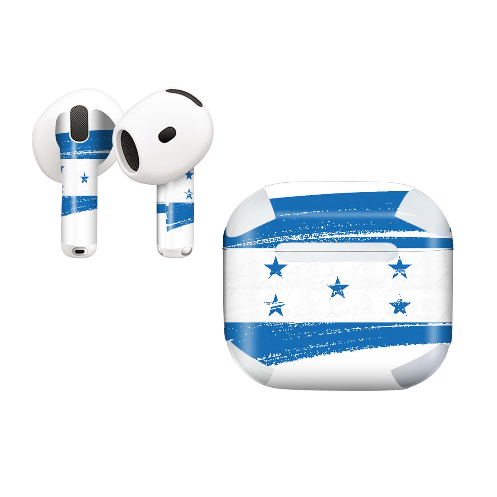 AirPods4 用 オシャレに着飾るデザインステッカー