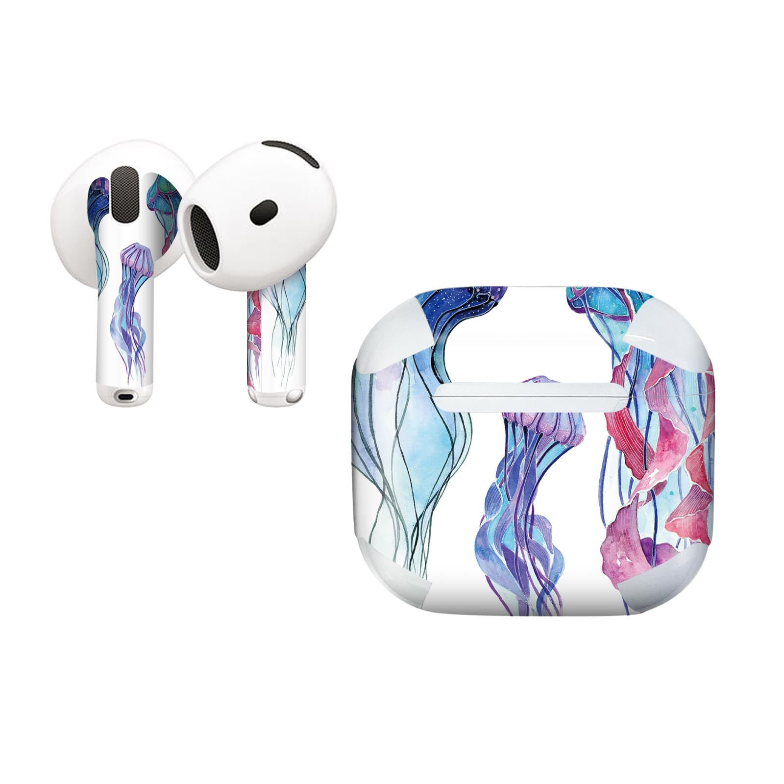 AirPods4 用 オシャレに着飾るデザインステッカー