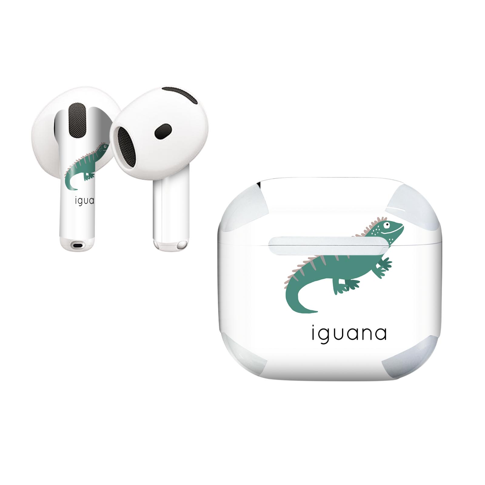 AirPods4 用 オシャレに着飾るデザインステッカー